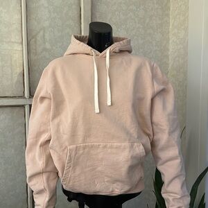 Premium 100% cotton men’s BONNE GUEULE pink hoodie. Small.